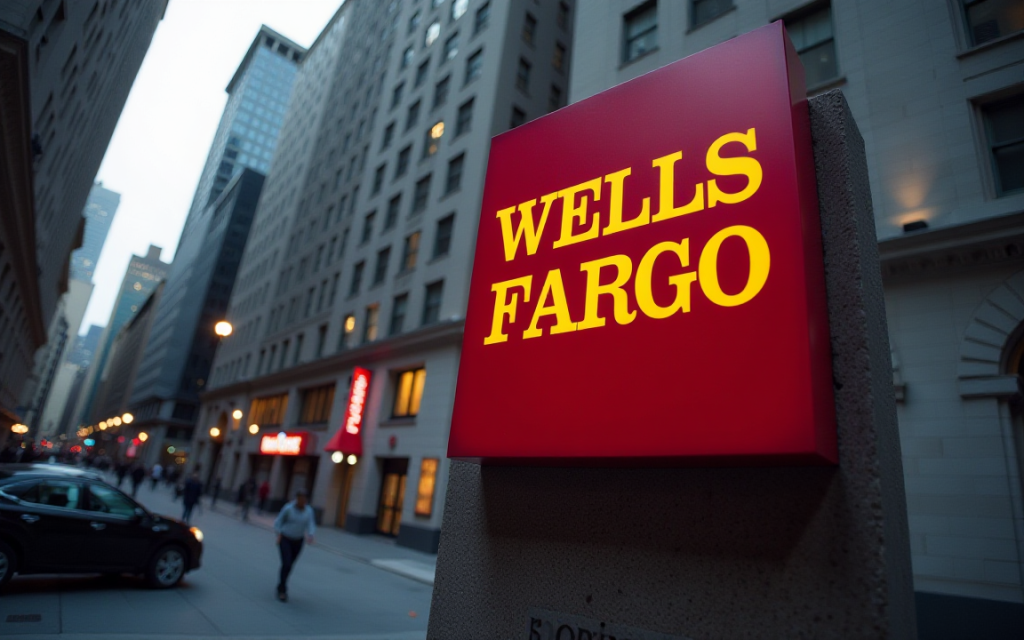 Wells Fargo drops as Raymond James downgrades stock citing limited upside