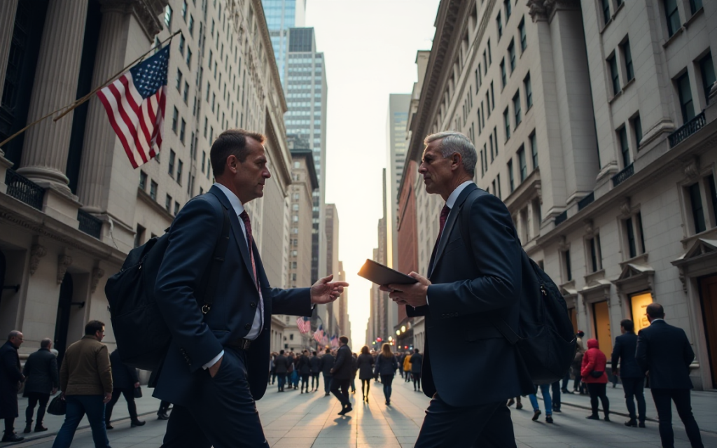 Wall Street opens in red: Dow Jones slips 200 points amid escalating tariffs