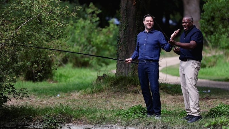 DNC rips JD Vance for fishing with British foreign secretary in latest bizarre attack; Republicans hit back