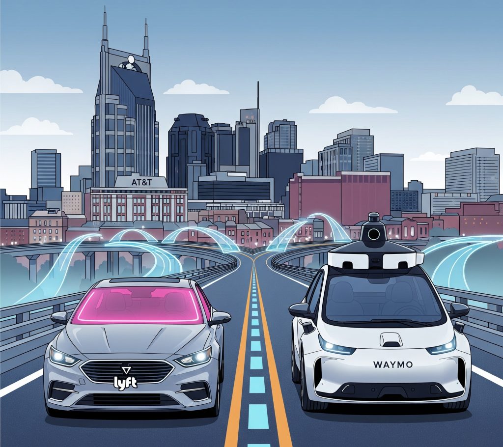 Lyft shares jump 16% after Waymo teamup for Robotaxi in Nashville