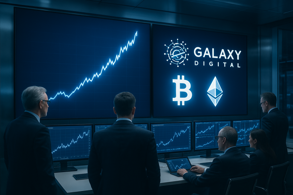 Galaxy Digital share surge after swinging to profit as trading volumes surge