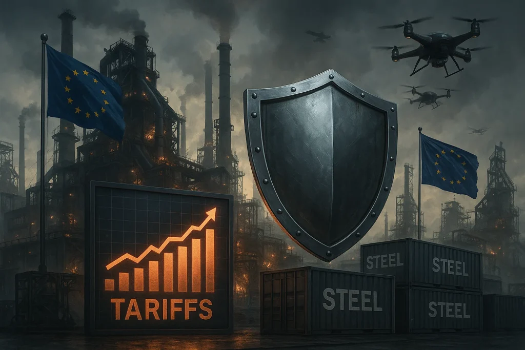 European Union plans 50% steel tariffs amid global overcapacity concerns