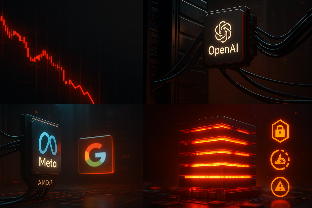 Why AMD stock is crashing: the OpenAI monopoly trap that Wall Street ignored