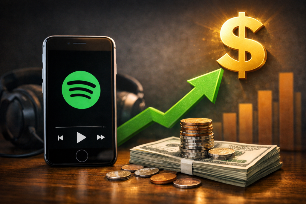 Spotify hikes Premium prices as streaming firms push for profitability