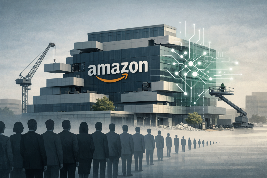 Amazon to cut 16,000 corporate jobs as AI push deepens, bureaucracy trimmed