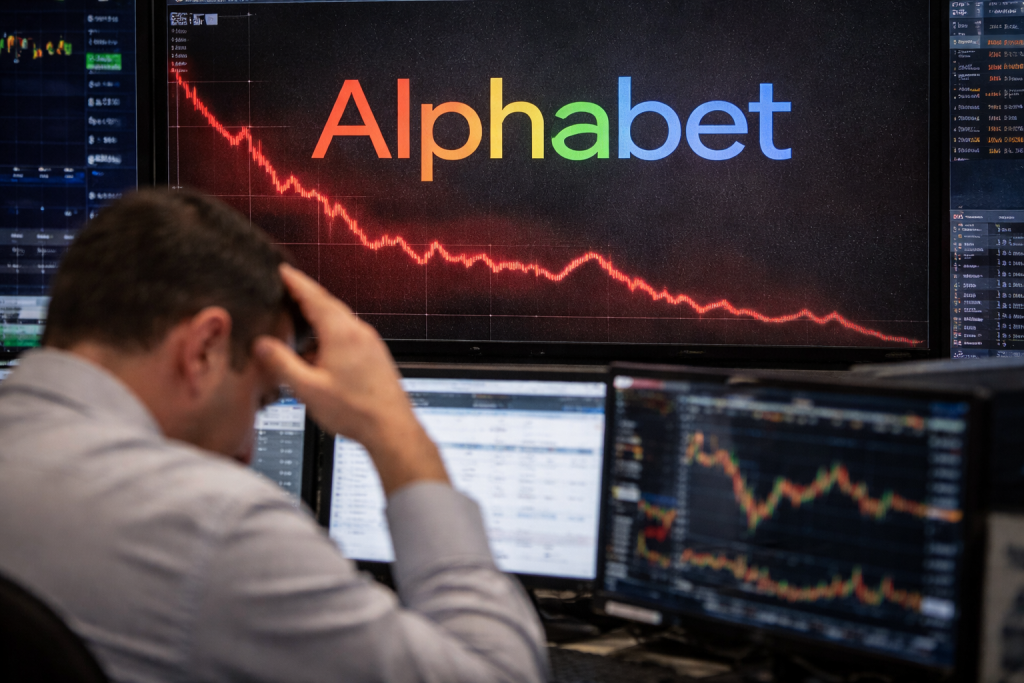Why did Alphabet stock tumble 7% after earnings despite beating estimates?