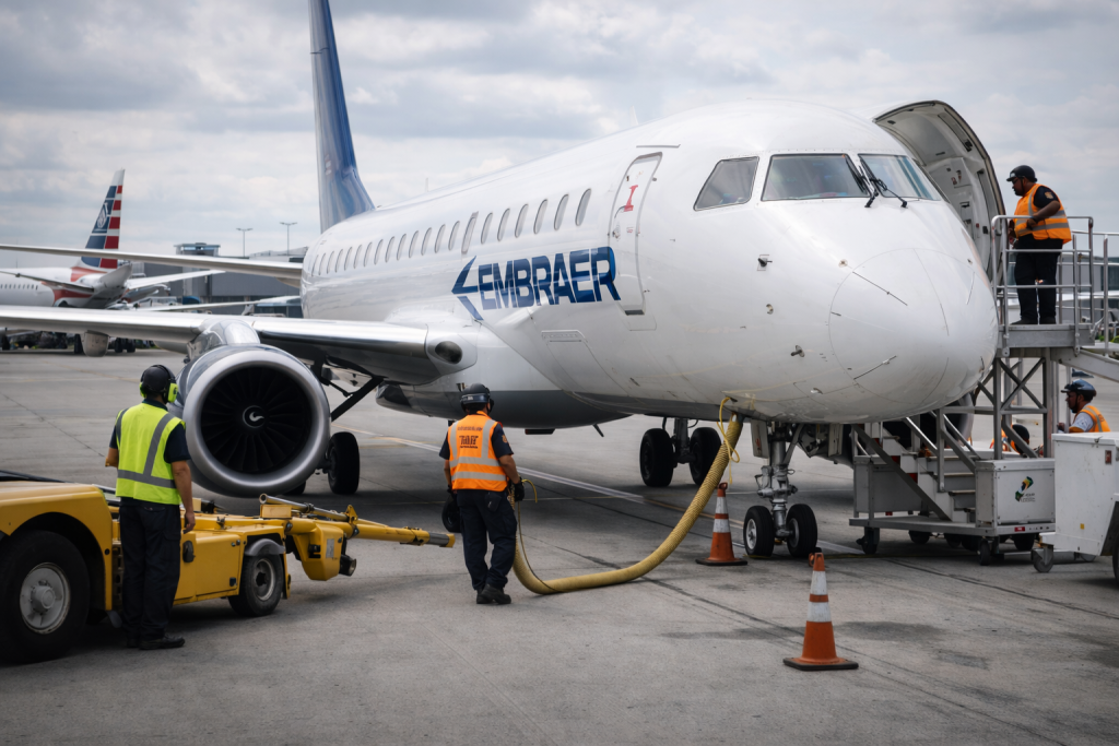Embraer posts record $7.58B revenue in 2025 on strong jet demand