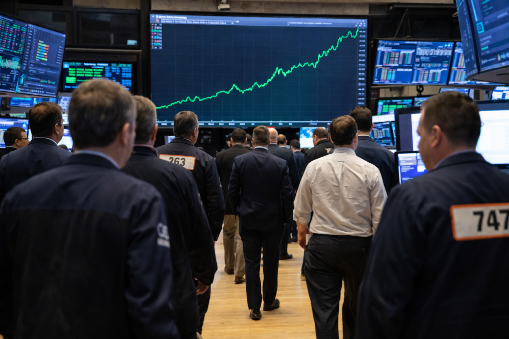 Dow jumps 398 points as oil tops $100, Fed decision in focus