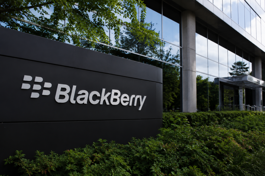 Why is Blackberry stock surging over 20% today?