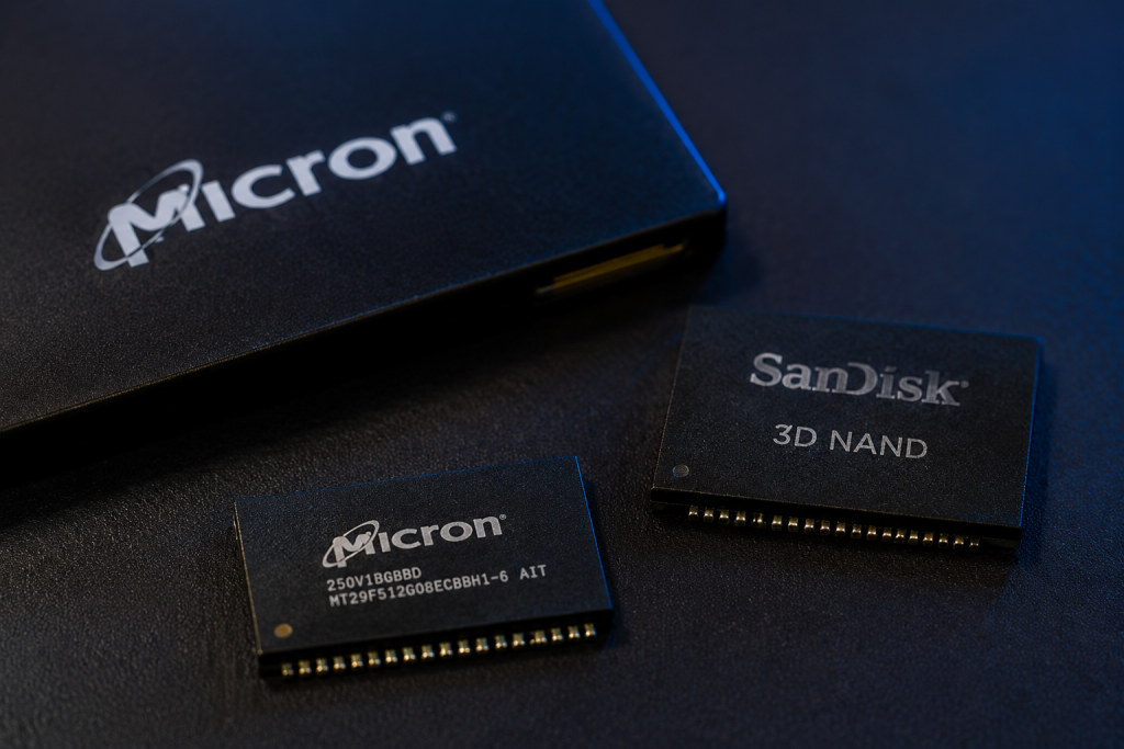 Why are Micron, SanDisk, and other semiconductor stocks falling today?