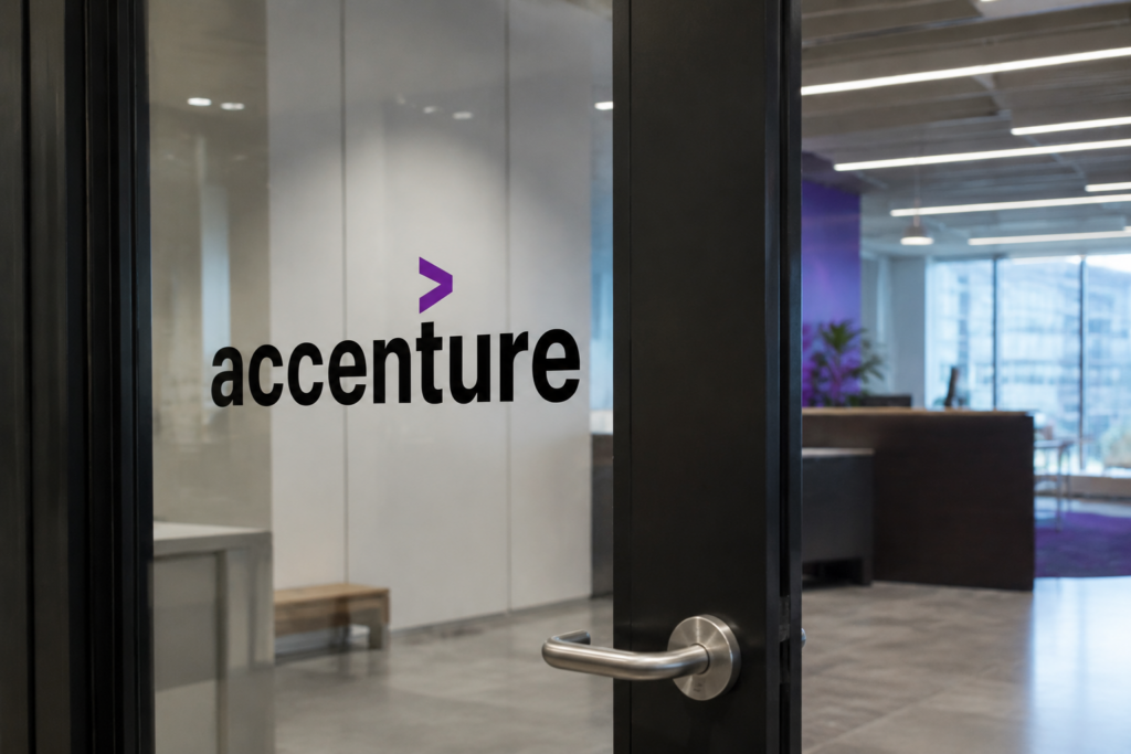 Accenture stock recoils as options market predicts big swings after earnings