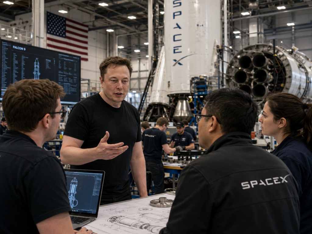 Why SpaceX stock is slipping around 4% today