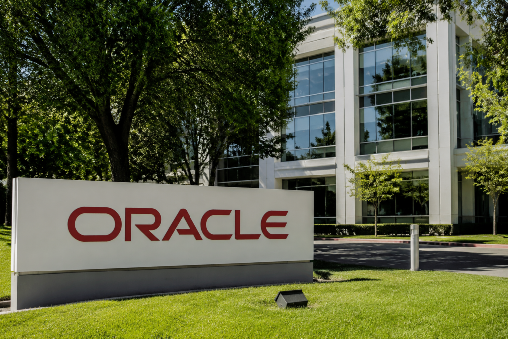 Why is Oracle stock slumping 5% today