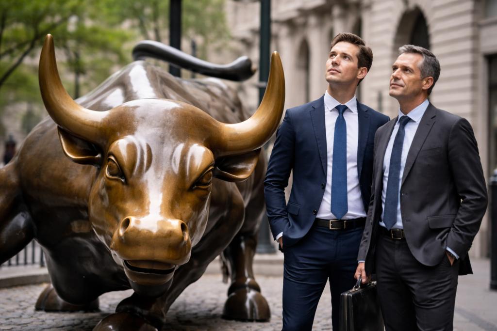 Dow opens 407 pts higher as oil, yields ease ahead of Trump‑Xi summit