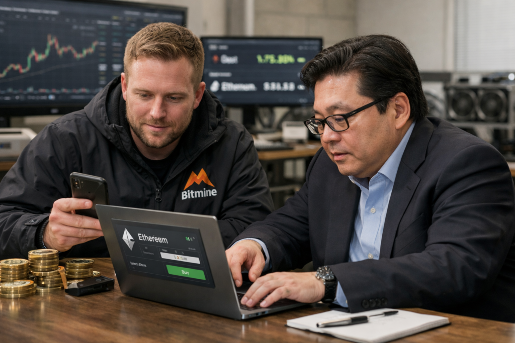 Top reasons why Tom Lee’s BitMine stock may soar in October