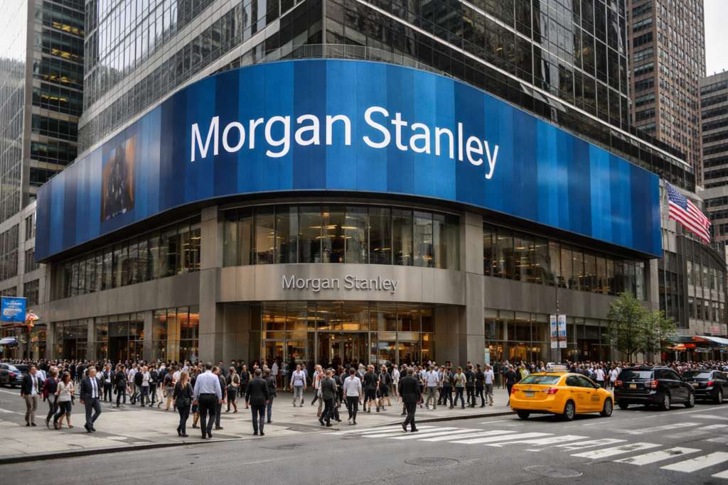 Morgan Stanley stock selloff cools ahead of earnings, options market targets $205