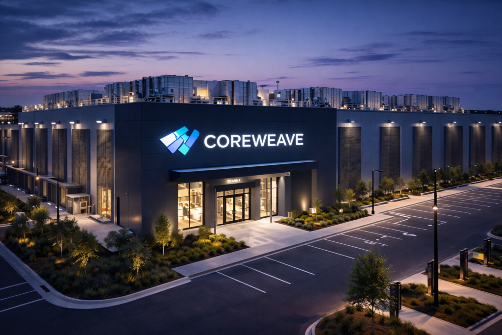 Why CoreWeave shares are up 2% on Monday?
