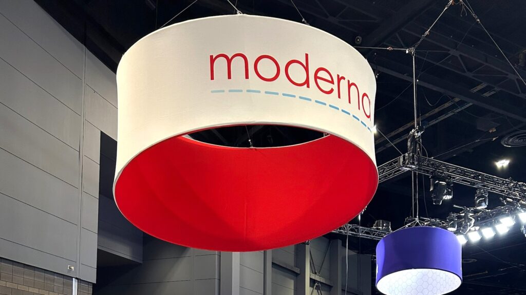 Why is Moderna down 10% on Friday?