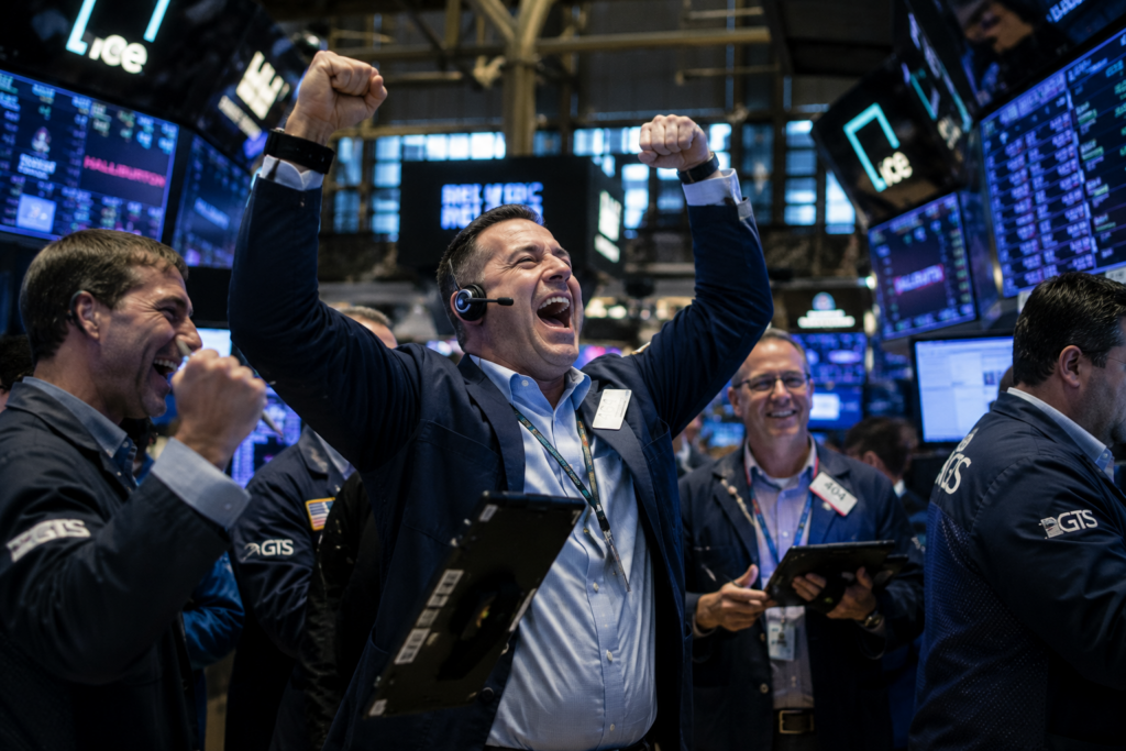 Dow opens 200 pts higher as Treasury yields and oil prices ease