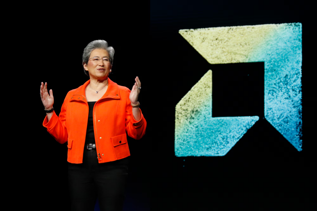 Why is AMD stock gaining today?