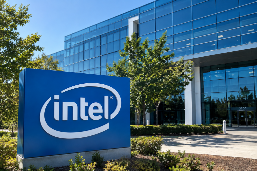 Why is Intel stock falling on Monday?
