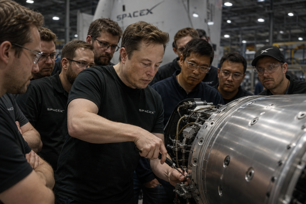 Why SpaceX stock is beating the broader market today